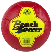 Leather beach soccer ball